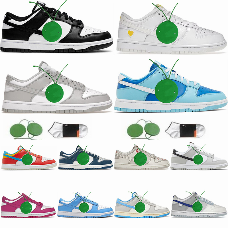 Size 13 Running Shoes For Men Women Low Black White Panda Industrial Blue Photon Dust Triple Pink Trail Utility Designer Sneakers Trainers 36-48