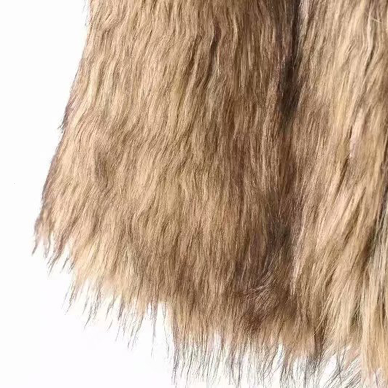 Women's Vests AZYT Winter Faux Fur Women Vest Coat Loose Warm Women Waistcoat Thicken Winter Sleeveless Jacket Female 230912