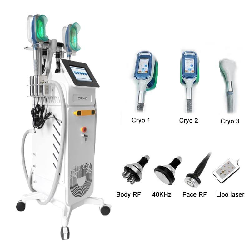 2026 Fat Cavitation Rf Machine Fat Freezing RF Laser Pads Cool Tech Fat Freezing Machine Cool Slimming 360 Angle Cryolipolisis Machine