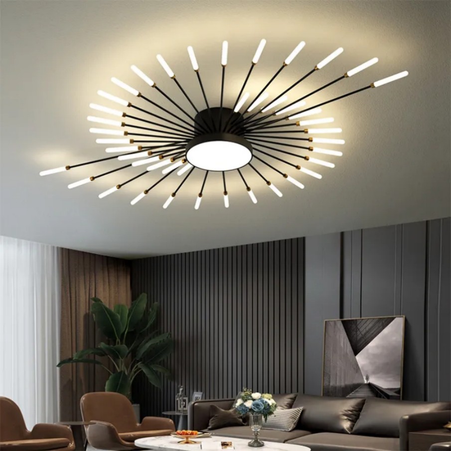 Hot Sale Fireworks Led Chandelier For Living Room Bedroom Home Chandelier Modern Led Ceiling Chandelier Lamp Lighting Chandelier