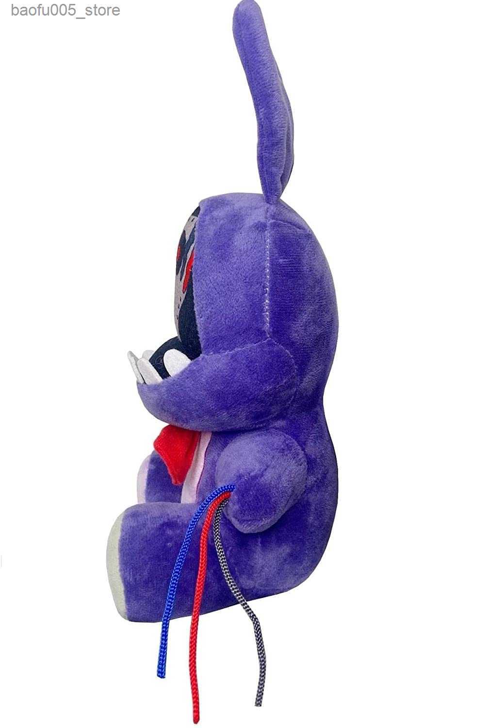 Plush Dolls Withered Purple Bunny Plush Toys 7 Inches FNAF Security Breach Bonnie Doll Collectible Nightmare Freddy Plush Toys for Kids Fans Q230913