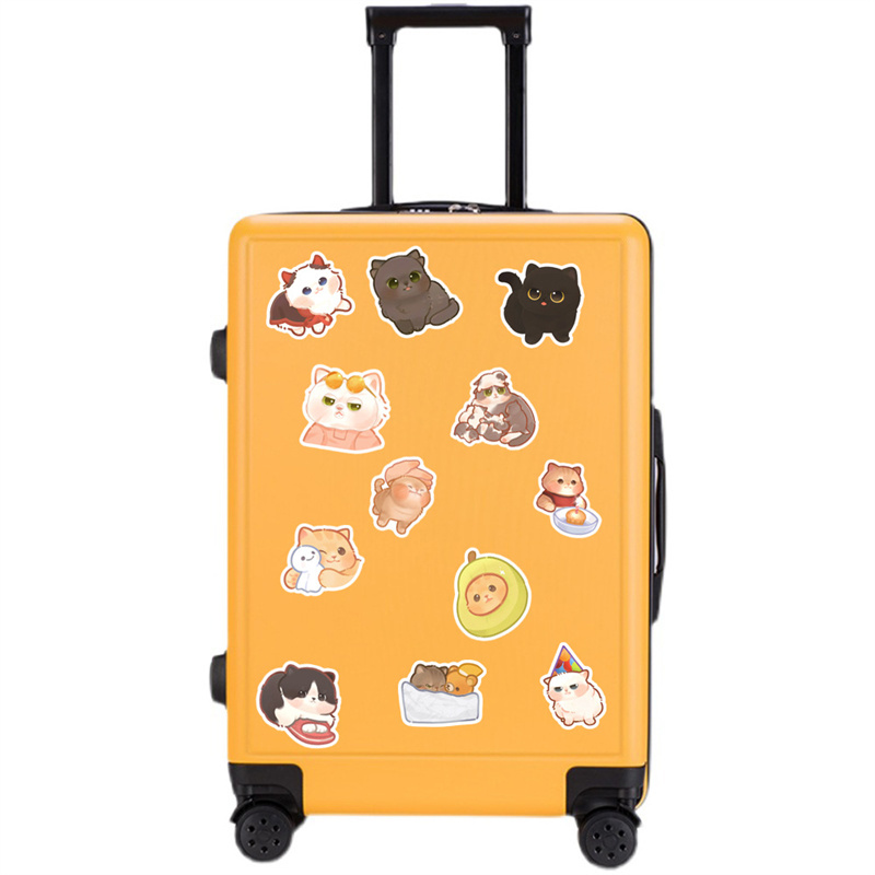 50PCS Halloween Decoration DIY Stickers Pack For Girl Children Cartoon Decal Sticker To DIY Stationery Luggage Suitcase Laptop Guitar PC Water Bottles