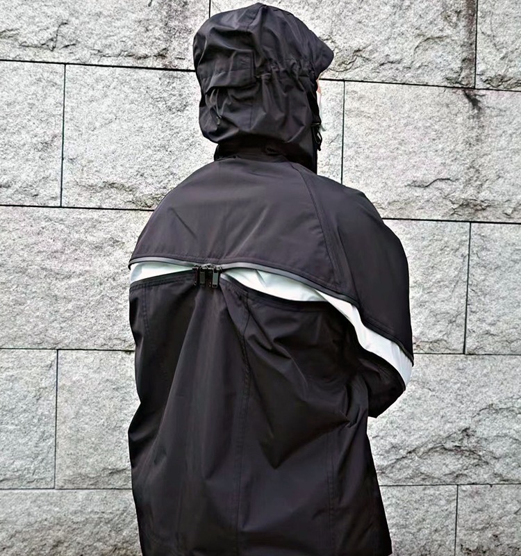 Fashion Brand UNDERMYCAR High Street Zipper Deconstructed Vibe Style Coat Jacket Loose Functional Coat Outside Jackets Men Outwear