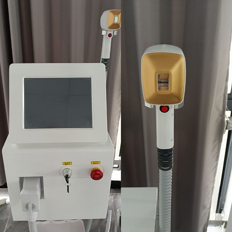 Professional Portable Hair Removal Depilation 808 Diode Laser Instrument Skin Care Smoothing Whitening Equipment Logo Customized