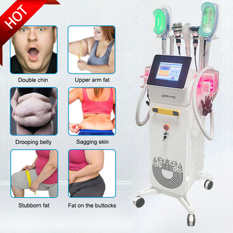 2026 Fat Cavitation Rf Machine Fat Freezing RF Laser Pads Cool Tech Fat Freezing Machine Cool Slimming 360 Angle Cryolipolisis Machine