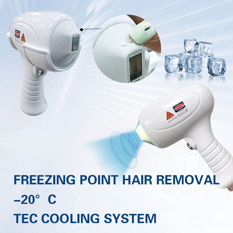 40 Million Shots Pain-free Hair Removal Ice Point Diode Laser 808 Depilation Beauty Device Hair Root Damage Pigment Removal Whitening Machine