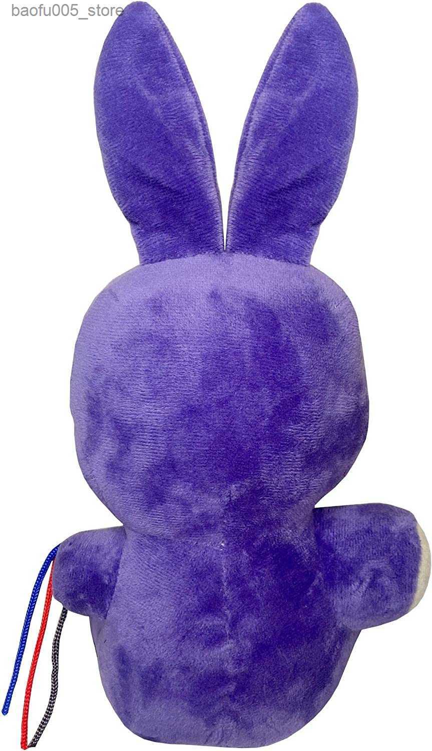 Plush Dolls Withered Purple Bunny Plush Toys 7 Inches FNAF Security Breach Bonnie Doll Collectible Nightmare Freddy Plush Toys for Kids Fans Q230913