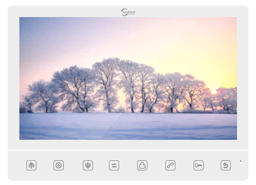 Tuya Smart App Remote Control WiFi Video Door Phone Intercom 7 inch Screen Access Control System Motion Detection With Code Keypad/RFID Card