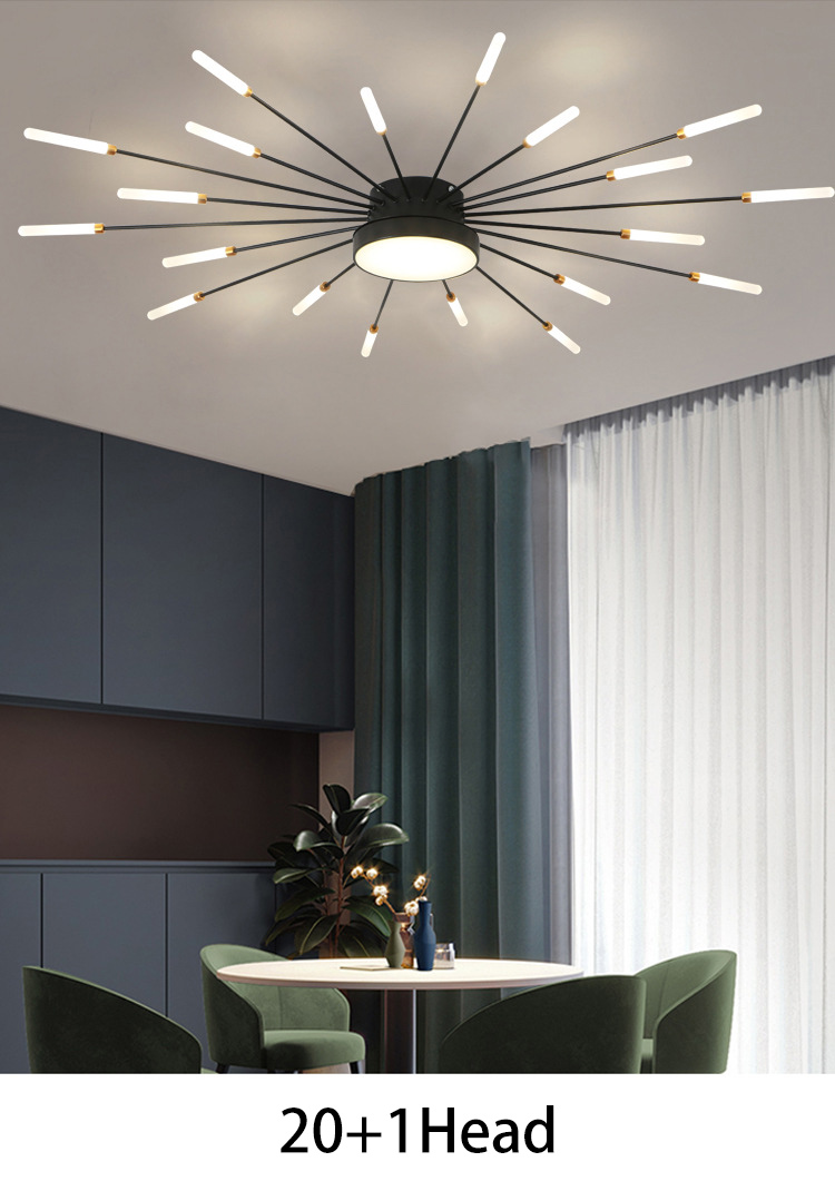 Hot Sale Fireworks Led Chandelier For Living Room Bedroom Home Chandelier Modern Led Ceiling Chandelier Lamp Lighting Chandelier