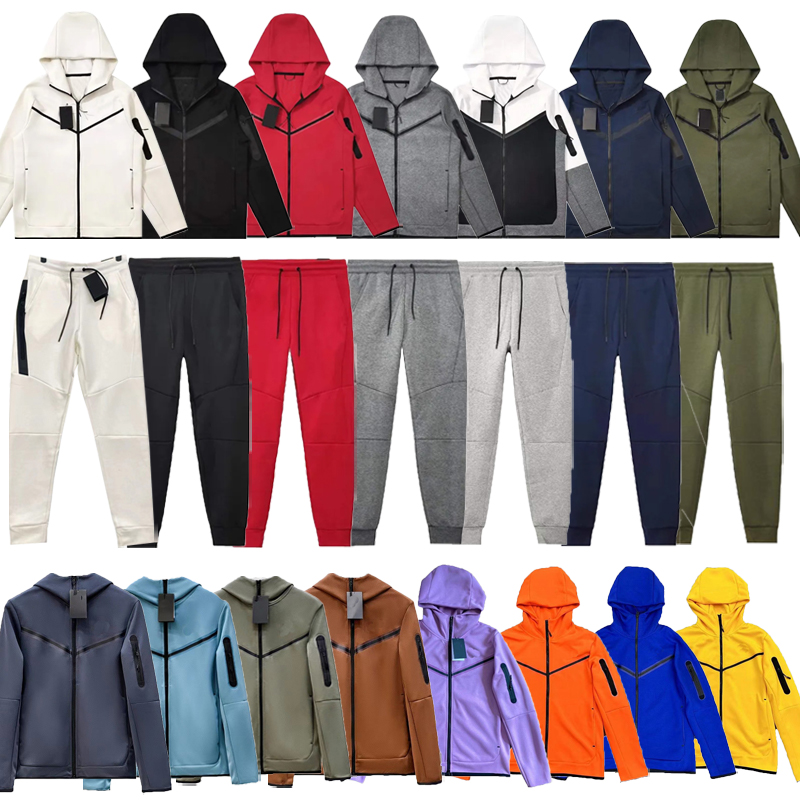 Tech hoodie tracksuit men woman tech fleece pant tracksuit men sports jogger trousers designer men's jacket hoodie sports wind breaker multi