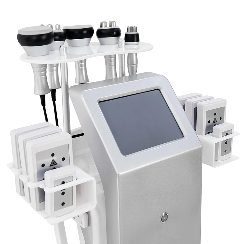 Professional 6 in 1 Radiofrequency Ultrasonic 40k 80k Cavitation Body Slimming Manufacture Lipocavitation Instrument Cellulite Reduction Machine