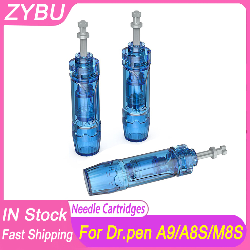 Dr. Pen A9 A8S M8S Needle Cartridges Bayonet Cartridges 12 18 24 36 42 Nano 3D Needle MTS Micro Skin Needling Compatible Dr Pen Replace Tattoo Microne
