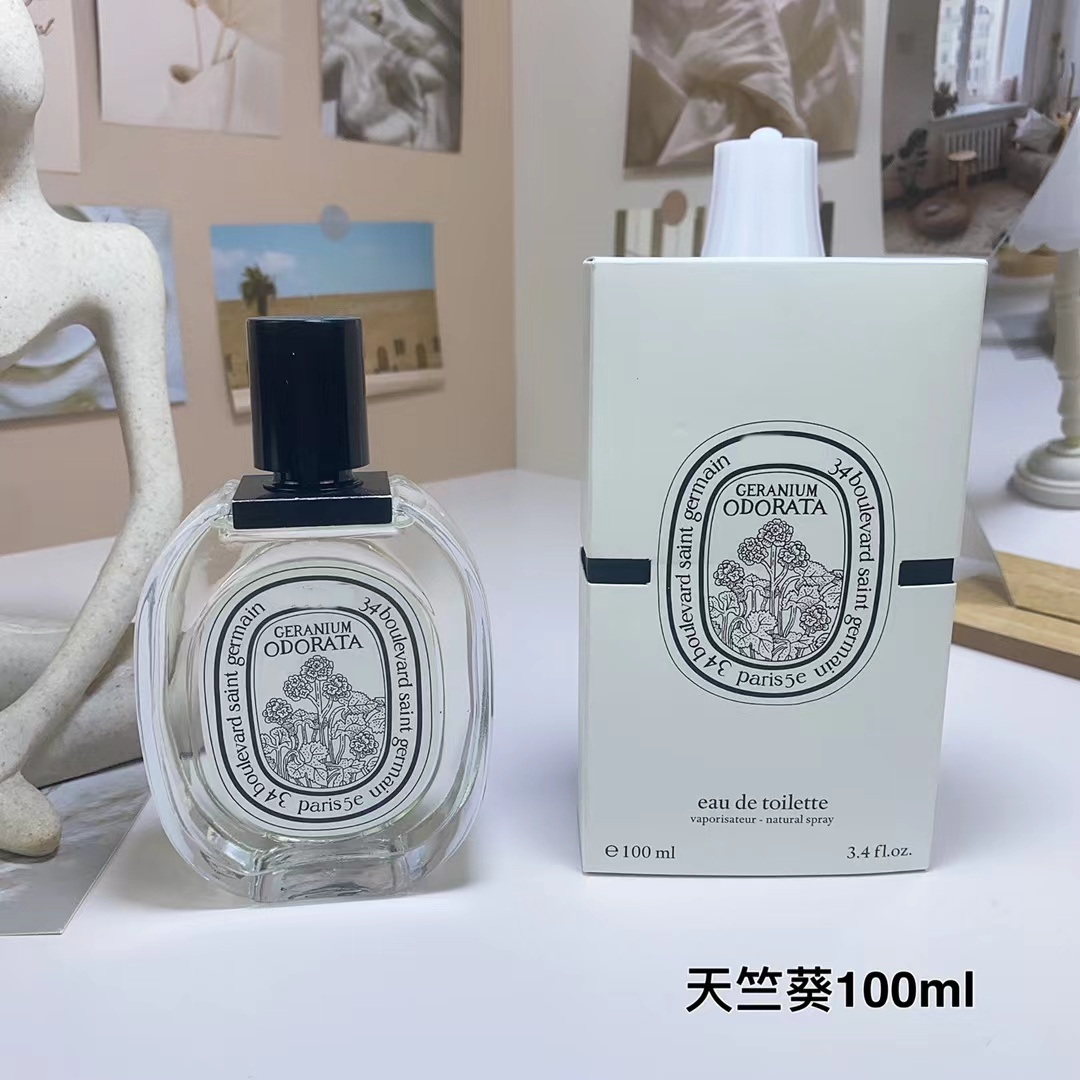 Unisex Classical Designer Geranium Odorata Perfume EAU DUELLE ROSE VETYVERIO 100ML Perfumes for WOMEN PARFUM Eau De Toilette Long Lasting Fragrance Natural