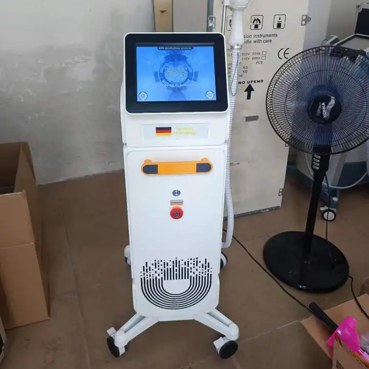 40 Million Shots Pain-free Hair Removal Ice Point Diode Laser 808 Depilation Beauty Device Hair Root Damage Pigment Removal Whitening Machine