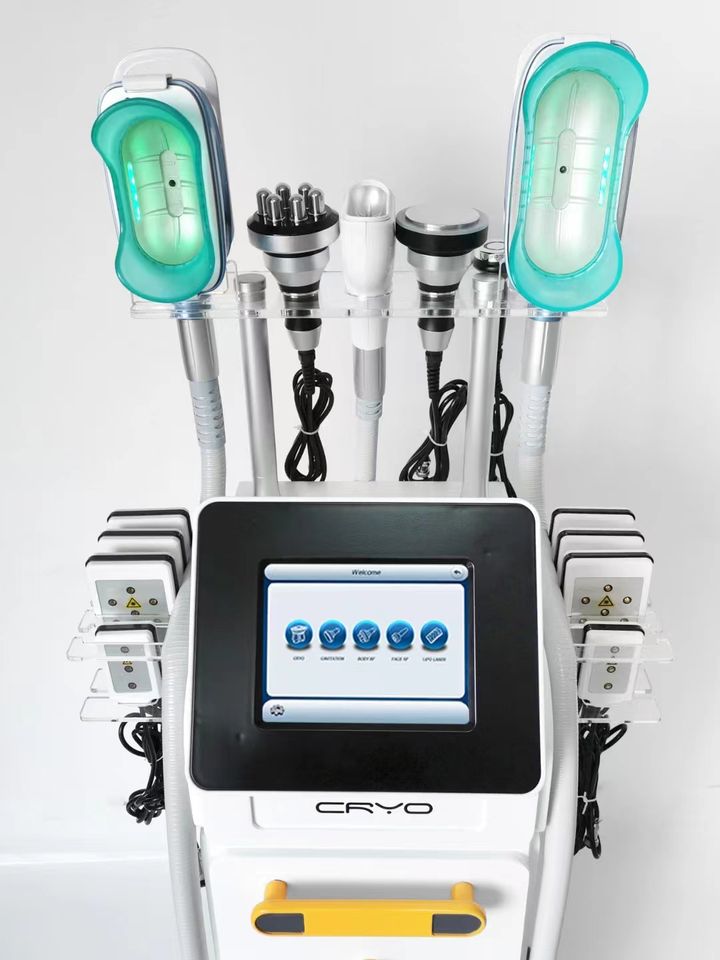 2026 Fat Cavitation Rf Machine Fat Freezing RF Laser Pads Cool Tech Fat Freezing Machine Cool Slimming 360 Angle Cryolipolisis Machine