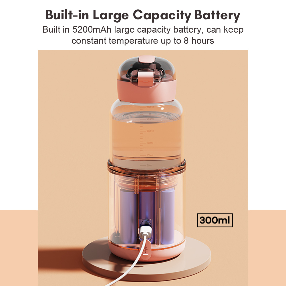 Bottle Warmers Sterilizers# Portable Water Warmer for Baby Formula 300ml Capacity Precise Temperature Control Wireless Electric Kettle 230914