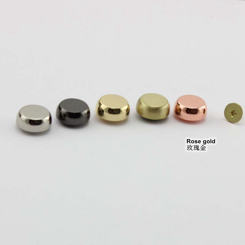 Bag Parts Accessories 10-30-100pcs 8 colors 11mm 13mm High Quality Binding Screws Nail Rivets Leather Copper Craft Belt Wallet Solid Screws DIY 230914