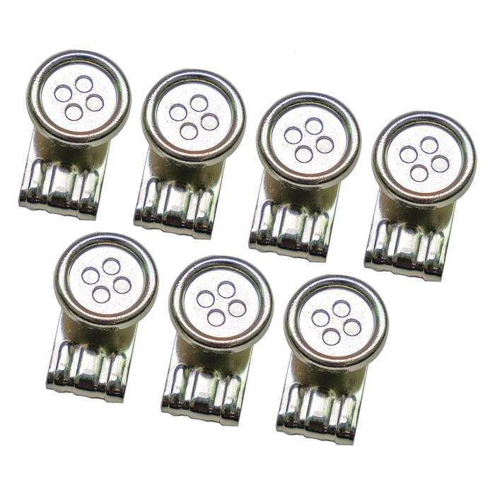 Bag Parts Accessories Melo Tough Movable No Sew Button End Brace Suspender Button Clips Set of 7 Pack 230914