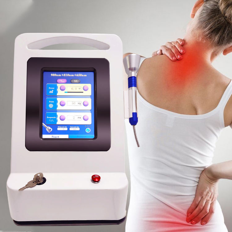 Cold Laser Therapy Pain Relief 980nm 810nm Diode Laser Physical Therapy Machine 980 Laser Diode Knee Anti Pain Physiotherapy Device CE Approved