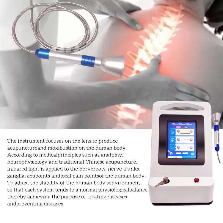 Smart Light Weight Portable Laser Physiotherapy 980 1064nm Diode Laser Pain Treatment For Whole Body Laser Physiotherapy