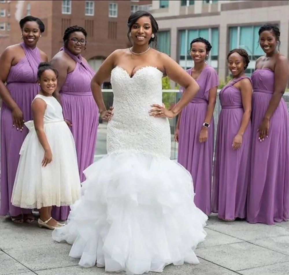 Wedding Dresses White Bridal Gowns Ivory Formal Mermaid Trumpet Sweep Train Applique Tulle Zipper Lace Up Plus Size Custom Sleeveless New Sweetheart