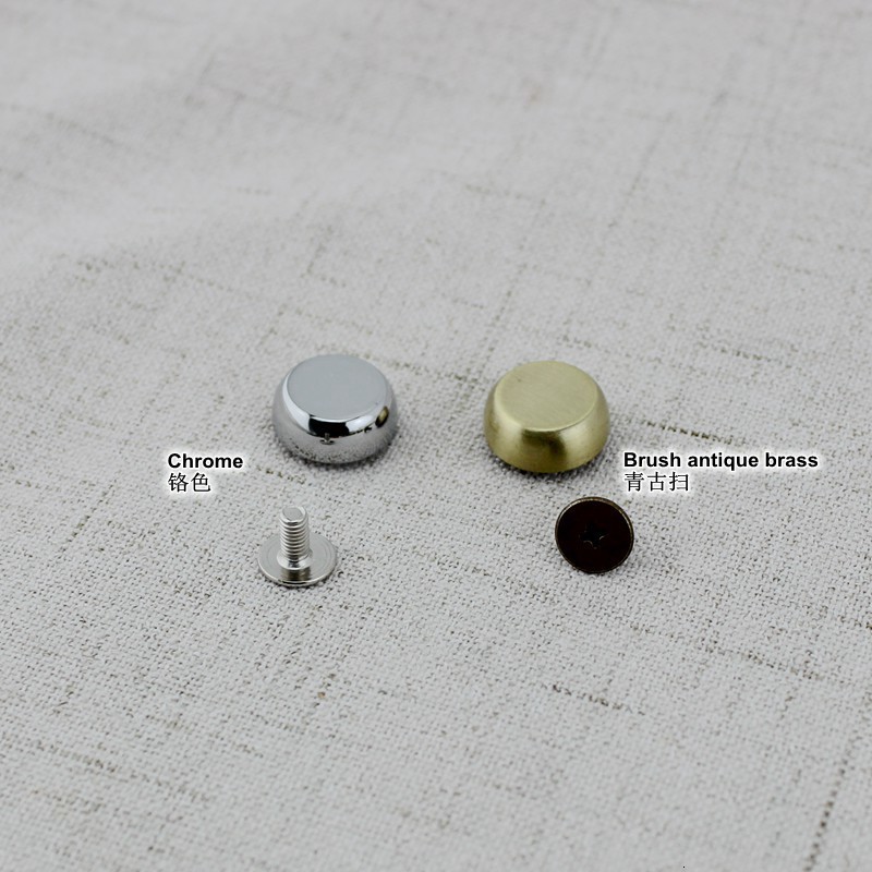 Bag Parts Accessories 10-30-100pcs 8 colors 11mm 13mm High Quality Binding Screws Nail Rivets Leather Copper Craft Belt Wallet Solid Screws DIY 230914