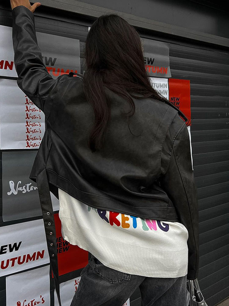 Women's Sweaters Women O neck Letter Embroidery Pullovers Warm Thick Long Sleeve Knitted Sweaters Female Casual Stylish Loose Knit Streetwear 230