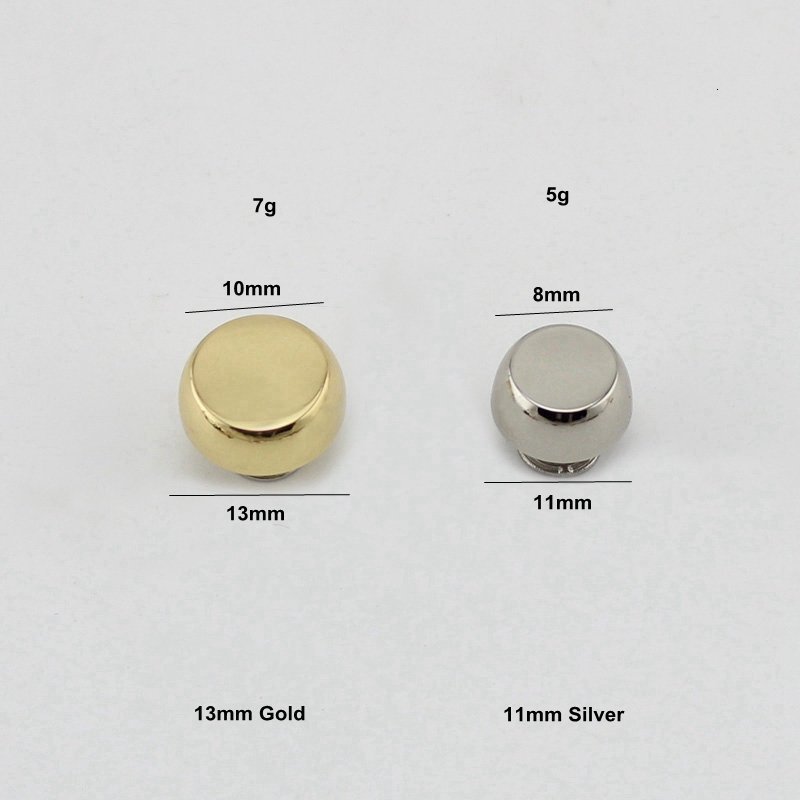 Bag Parts Accessories 10-30-100pcs 8 colors 11mm 13mm High Quality Binding Screws Nail Rivets Leather Copper Craft Belt Wallet Solid Screws DIY 230914