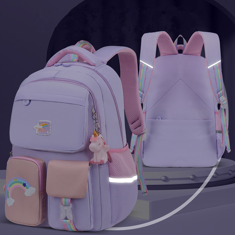Backpacks Cute Girls School Bags Children Primary School Backpack Satchel Kids Book Bag Waterproof Schoolbags Mochilas sac enfant 230914