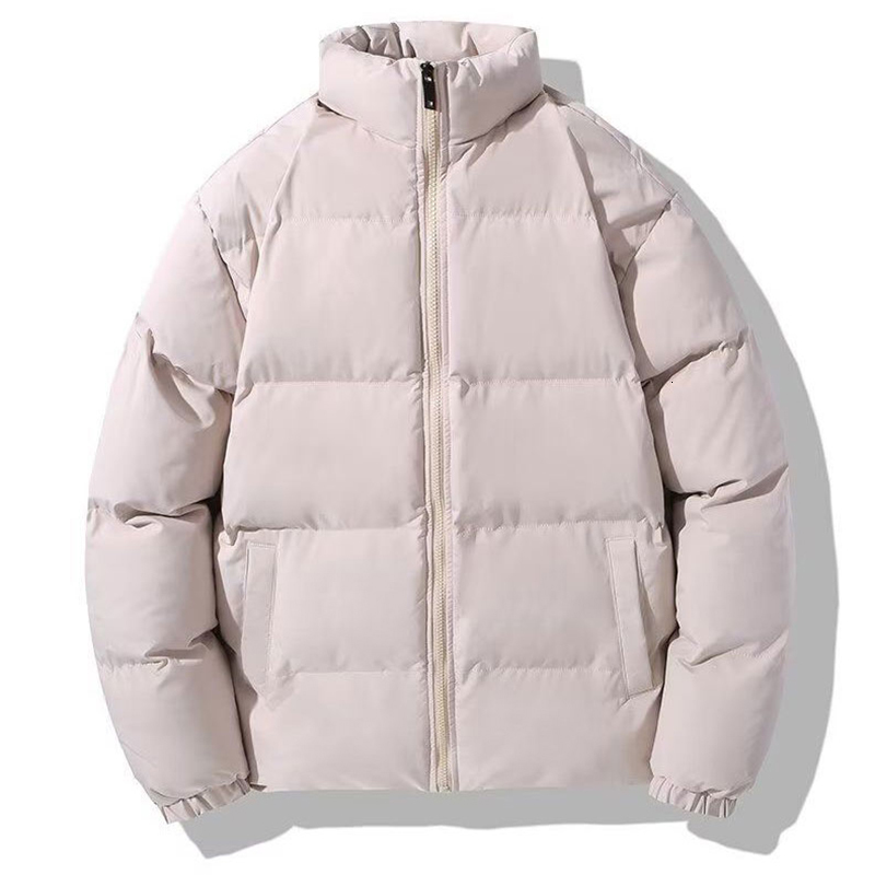 Men's Down Parkas Winter Jacket Men Parkas Thicken Warm Coat Stand Collar Solid Color Casual Parka Y2k Women Fashion Harajuku Streetwear Coats 23
