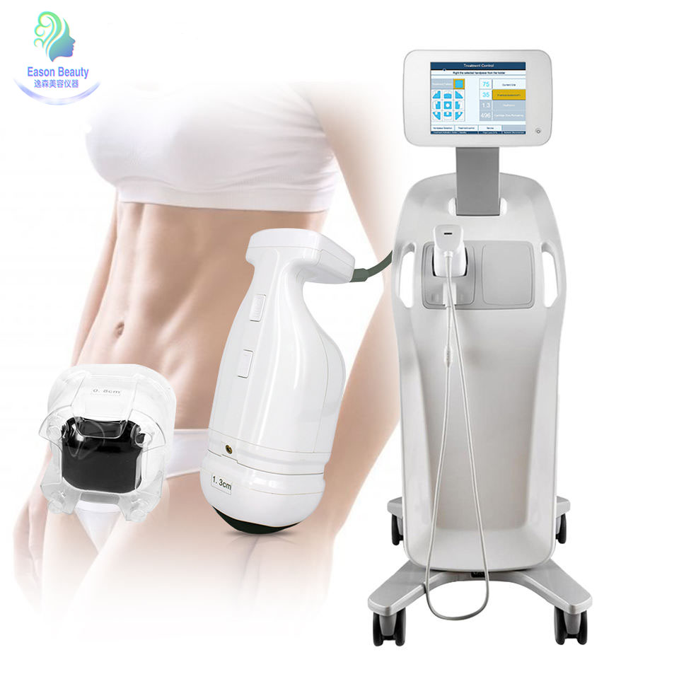 Hifu Lipo Machine Single Hand Best Cellulite 8mm y 13mm Hifu Transductores Training Lipo Hifu Body Slimming Machine