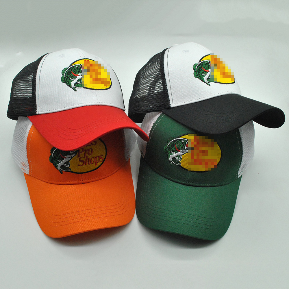 High quality high-end truck driver's net hat, fishing duck tongue hat, sun visor hat, solid baseball cap