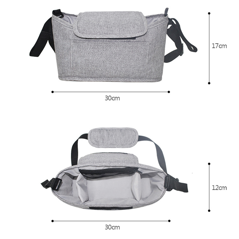 Stroller Parts Accessories Bag Pram Organizer Baby Cup Holder Cover Buggy Winter 230914