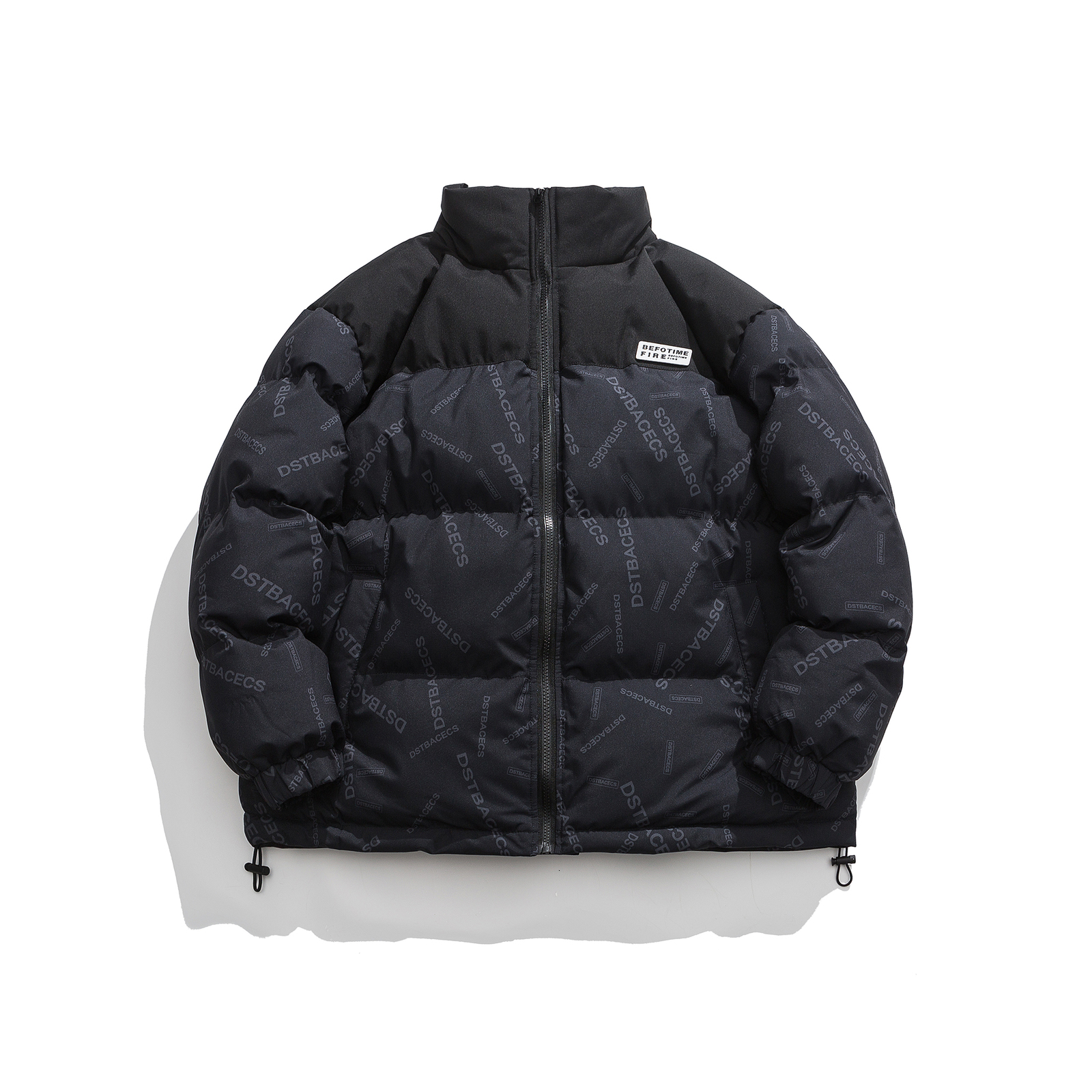 Men's Down Parkas LAPPSTER Y2k Patchwork Thick Puffer Jackets Winter Puffer Jacket Men Korean Fashions Parkas Streetwear Color Block Jackets 2309