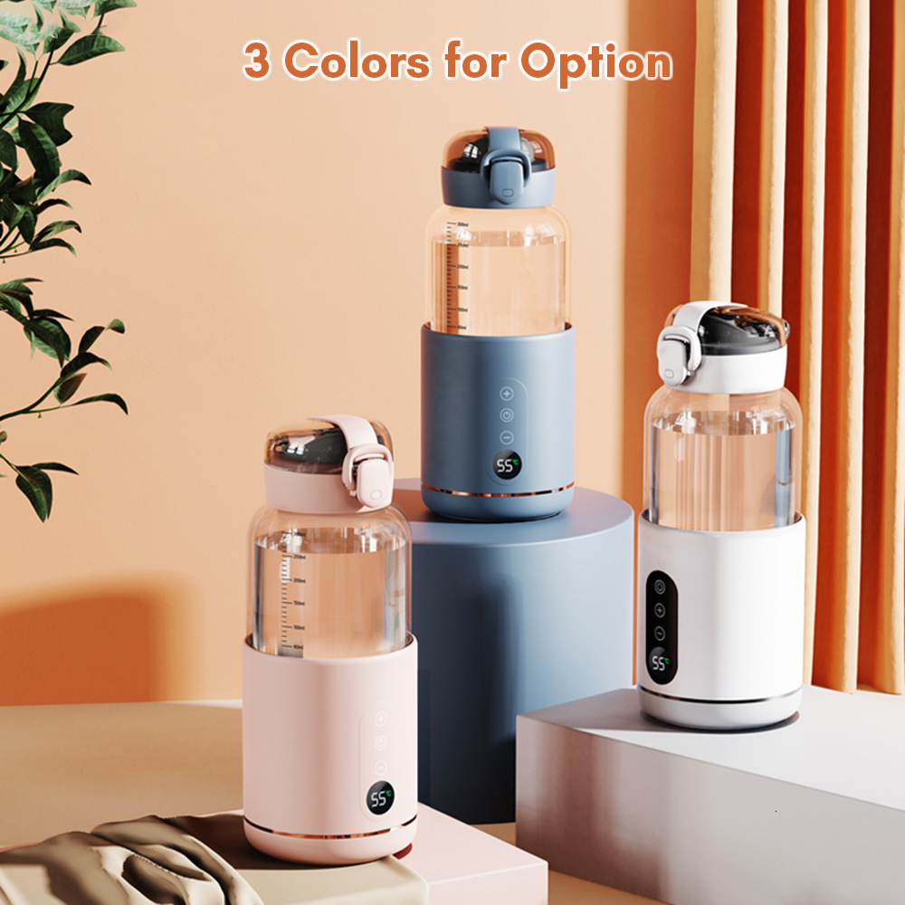 Bottle Warmers Sterilizers# Portable Water Warmer for Baby Formula 300ml Capacity Precise Temperature Control Wireless Electric Kettle 230914