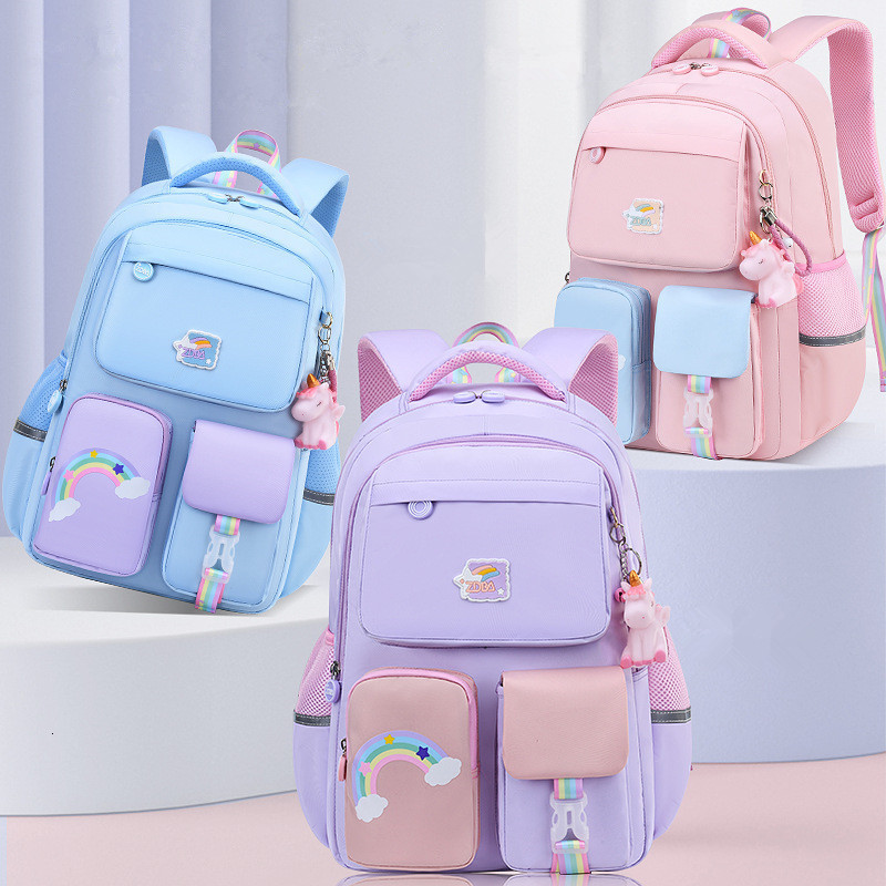 Backpacks Cute Girls School Bags Children Primary School Backpack Satchel Kids Book Bag Waterproof Schoolbags Mochilas sac enfant 230914