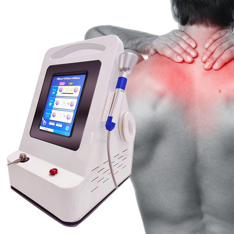 High Intensity Focused Laser Therapy Treatment Physiotherapy Knee Bursitis Rheumatoid Arthritis 980+810nm Diode Laser Machine For Full Body Pain Relie