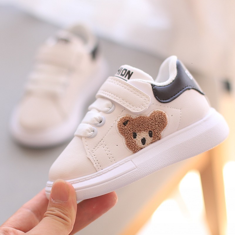 Athletic Outdoor 21-30 Size Children's Anti-slip wear-resistant Casual Shoes Kids White Sneakers Girls Boys Soft-soled Walking 230915