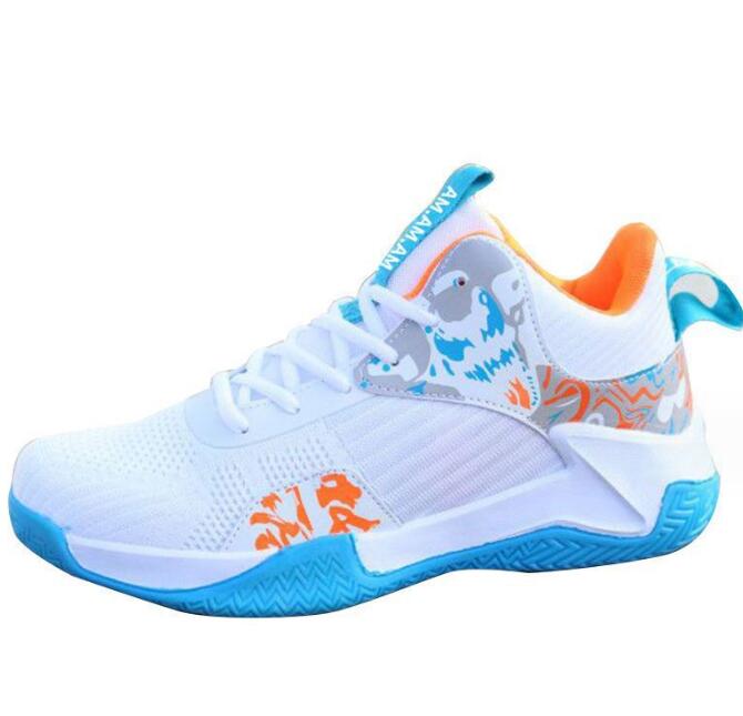 Basketball shoes men's high top sports breathable casual shoes elastic Sneakers sports breathable yakuda Dropshipping Accepted