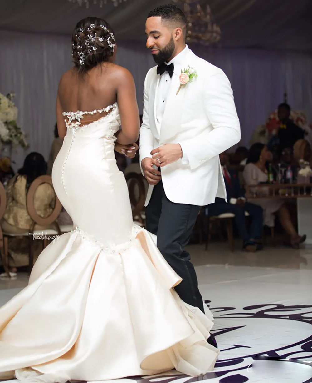 Ivory Bridal Gowns White Wedding Dresses Mermaid Formal Trumpet Zipper Lace Up New Plus Size Custom Tulle Sleeveless Sweetheart Crystal Beaded Satin