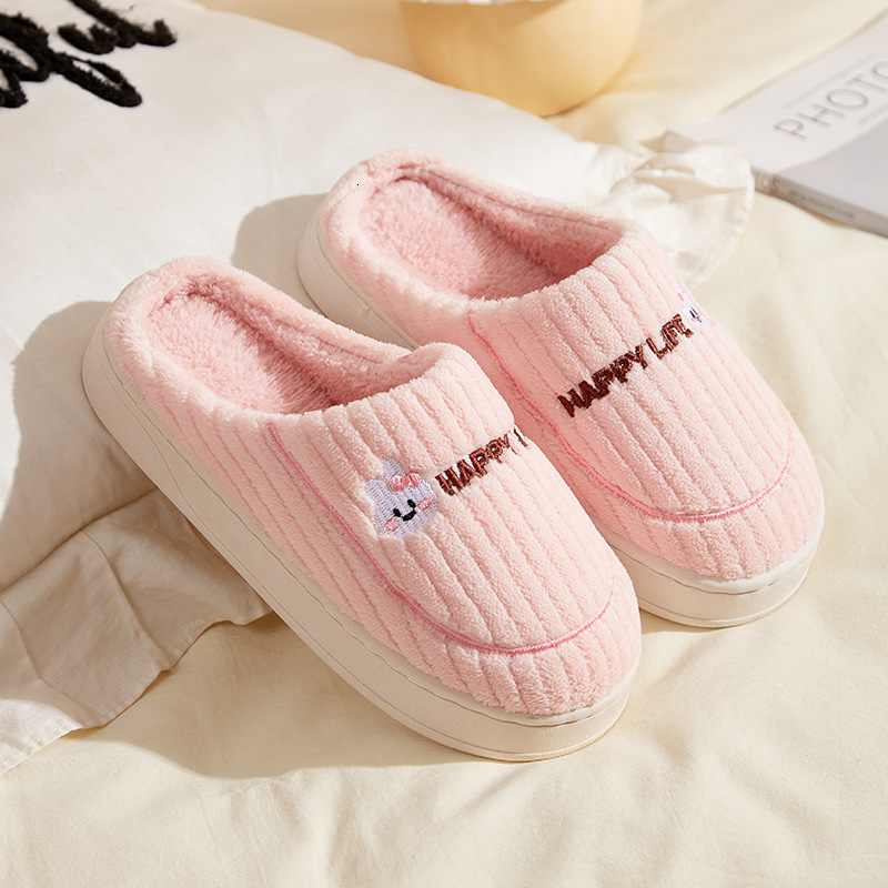 Slippers Winter Mens Warm Cotton Home Wearresistant Antislip Indoor Couple Soft Shoes Womens 230915
