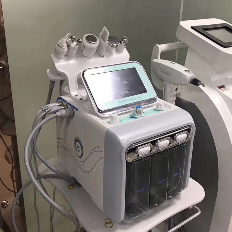 6 in 1 Microdermabrasion Jet Peel Water Aqua Hydro Face Dermabrasion Diamond Hydro Facial Machine