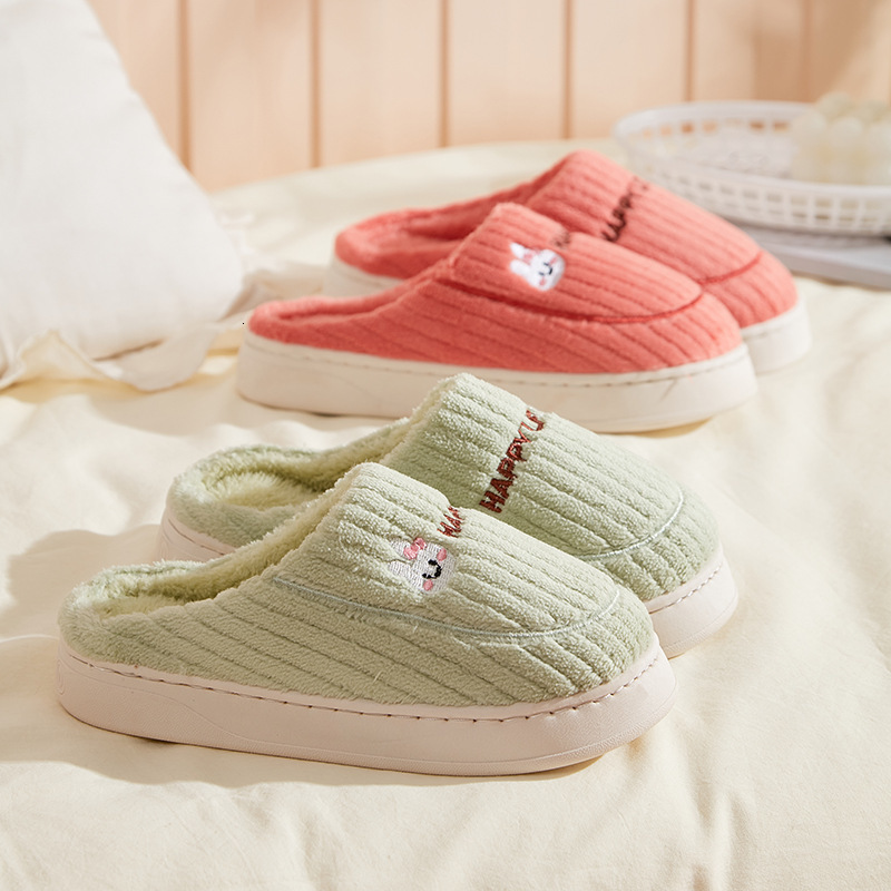 Slippers Winter Mens Warm Cotton Home Wearresistant Antislip Indoor Couple Soft Shoes Womens 230915