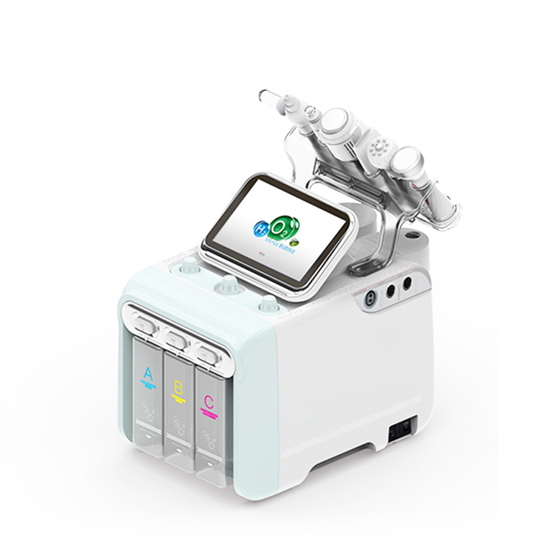 6 in 1 Microdermabrasion Jet Peel Water Aqua Hydro Face Dermabrasion Diamond Hydro Facial Machine