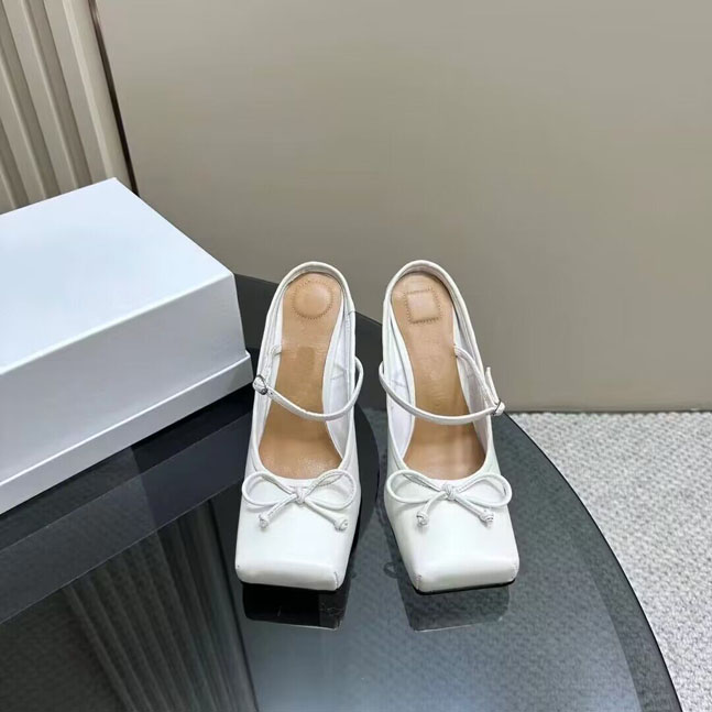 Women's factory square toe sandals, metal heels, high heels, exposed heels, princess summer cool shoes, patent leather sandals 35-42