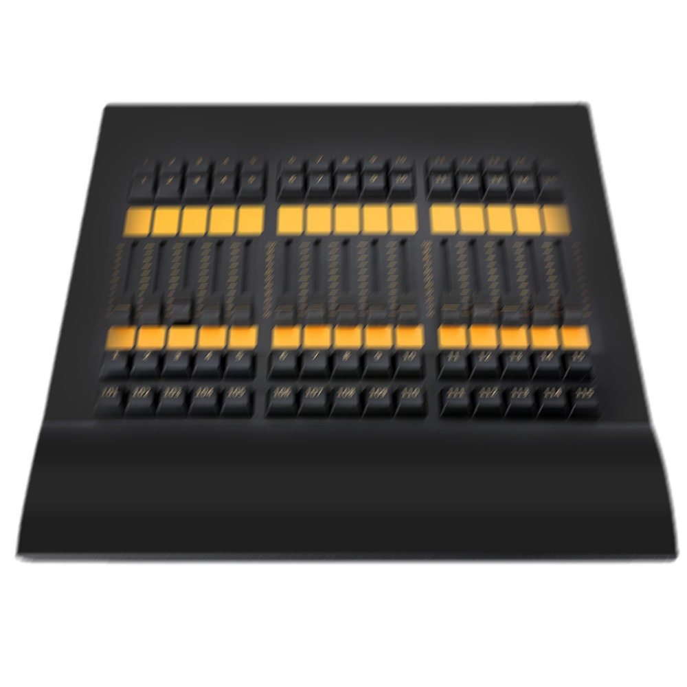 Stage Light Console M a Commander Wing And Fader Wing Packing 1 Flightcase For Disco Nightculb DJ Culb Performance Bar Wedding