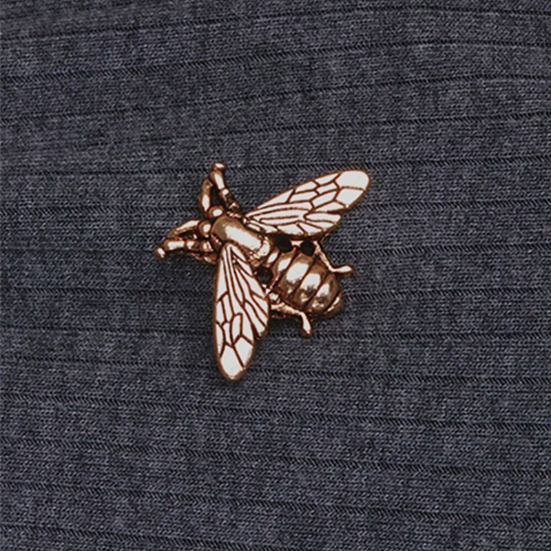 Pins Brooches fashion exquisite cute animal insect bee men and girls lapel brooch badge brooch jewelry wholesale 230915