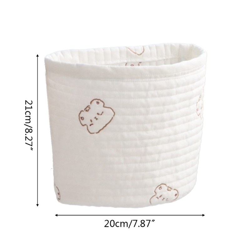 Bed Rails Bedside Storage Bag Baby Crib Organizer Hanging for Dormitory Bed Bunk Hospital Rails Book Toy Diaper Pockets Holder 230914
