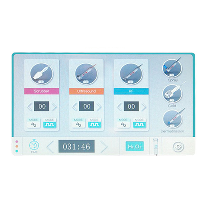 6 in 1 Microdermabrasion Jet Peel Water Aqua Hydro Face Dermabrasion Diamond Hydro Facial Machine