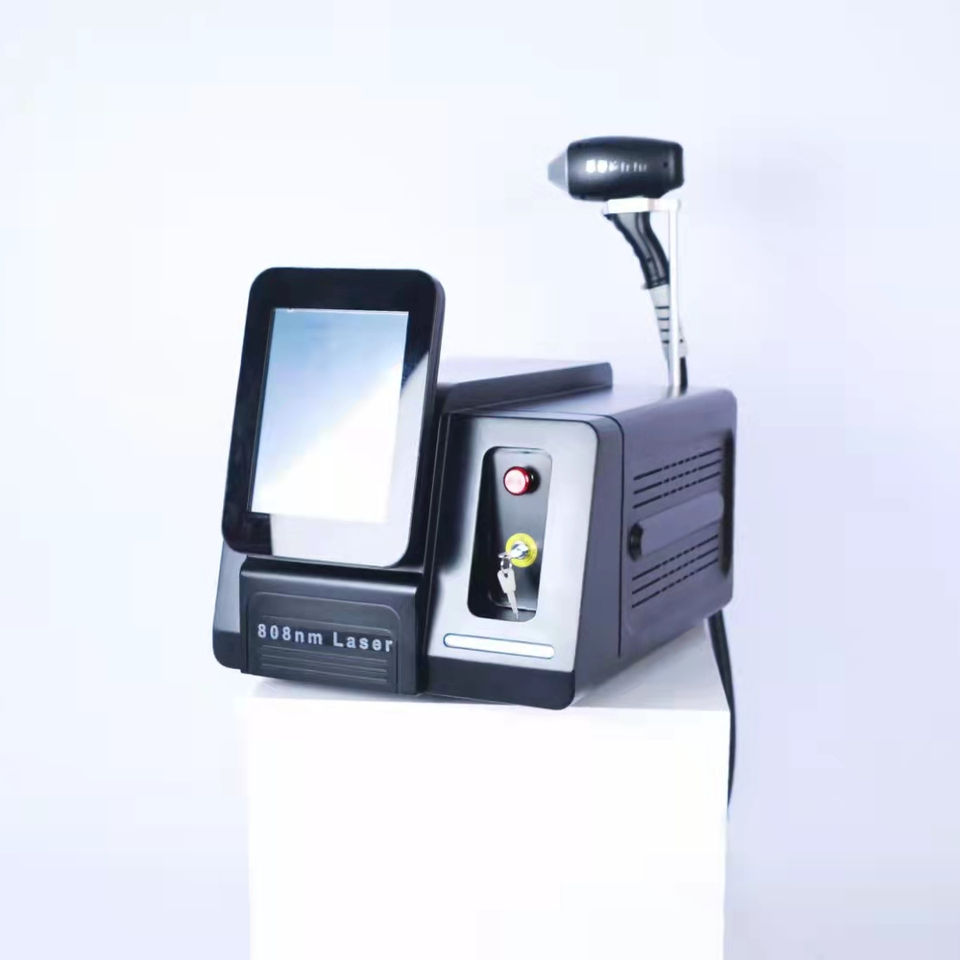 Freezing Point Extreme Hair Removal Depilation Device 808nm Diode Laser Beauty Equipment Long Pulsed Width Handle Follicle Damage Melanin Treatment CE